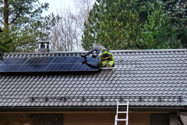太陽光発電の設置工事
